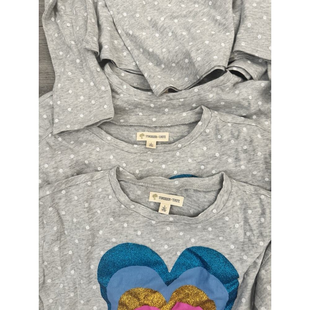 Lot Of 15 tucker and tate girls Long Sleeve T-Shirts Sizes Four Through Eight - Picture 8 of 10